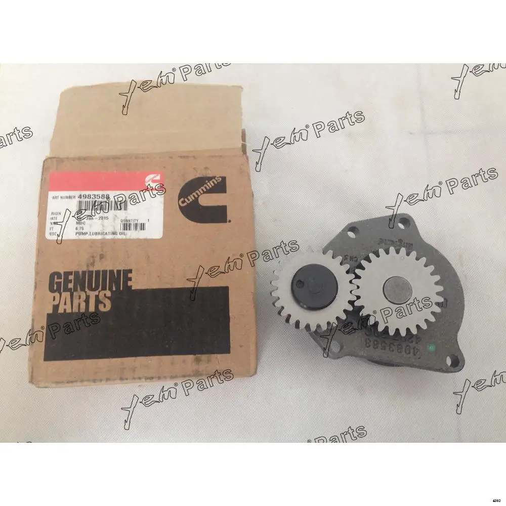 6CT Oil Pump 4983588 for Excavator Diesel Spare Part 3