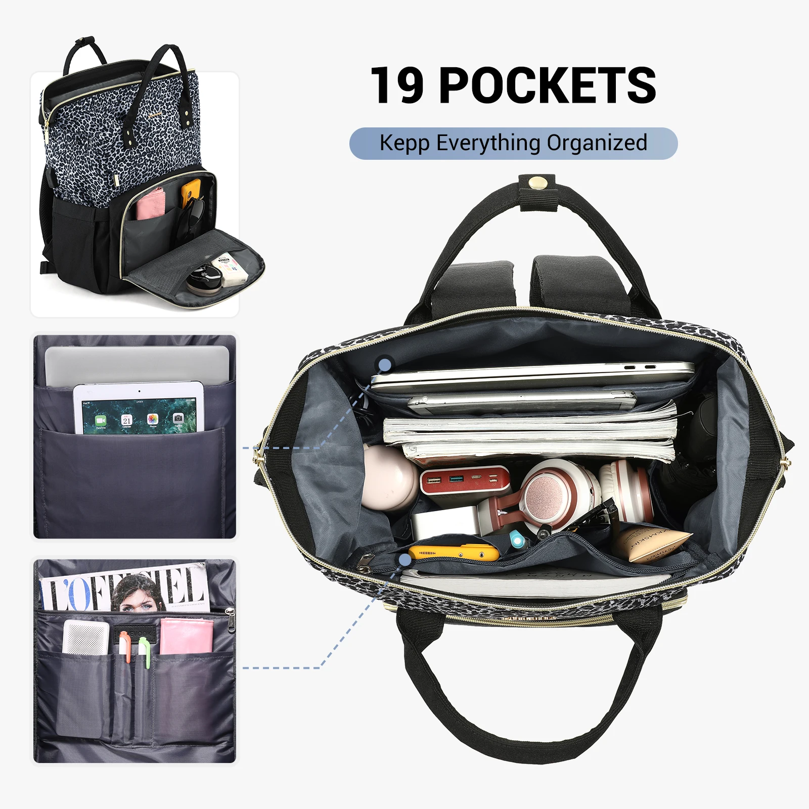 Lovevook Shopify Factory Sales Bags 14 15.6 17in Women Custom Backpacks ...