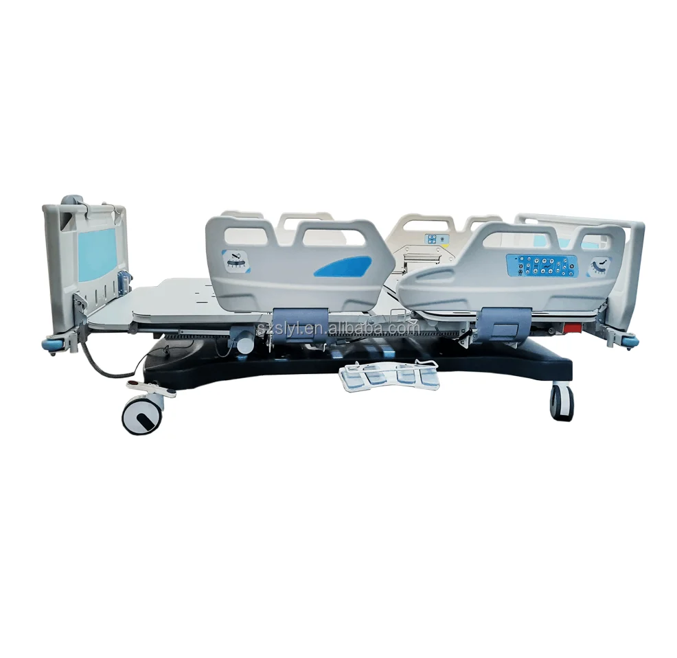 Movable 8 Functions  ICU Bed Electronic Equipment Patient Bed
