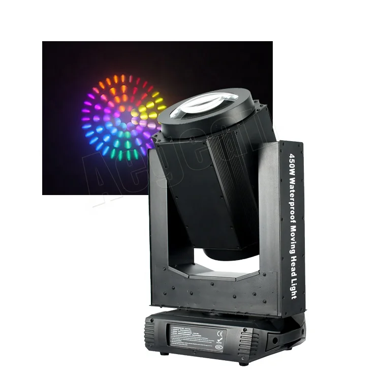 High Power 450W Sharpy Sky Beam Light Waterproof Moving Head Outdoor Lights