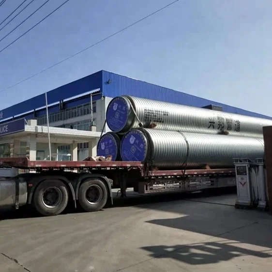 Overhead ASTM API GI Galvanized Iron Sheet Jacket Polyurethane Foam Chilled Water Insulated Pipe for Water Supply