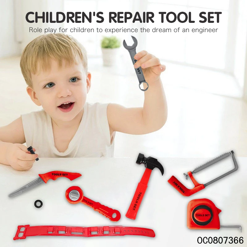 Garden Toy Mechanic Tool Box Set Hand Tool For Funny Kids School