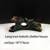 Casa rifugio lunga in PVC per alberi