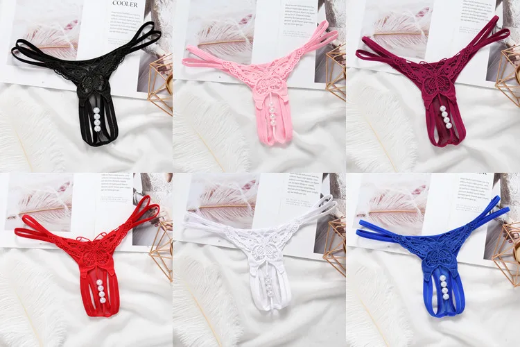Low Moq Private Label Fashion Open Crotch Panty Hollow Out Lace Spandex ...