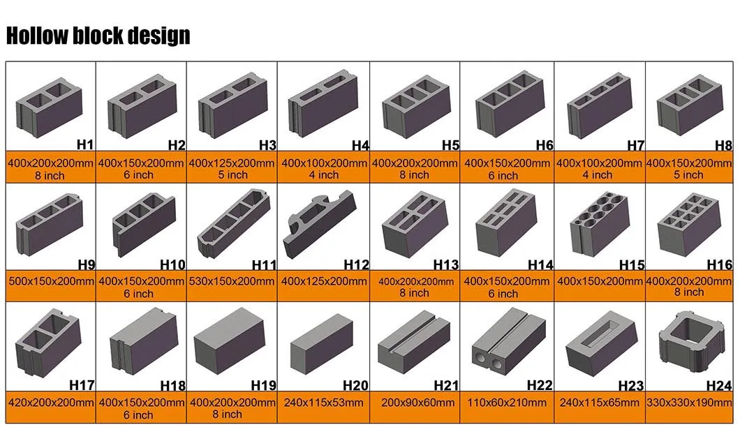 QMY4-45D Concrete Block Making Machine - Easy Operation