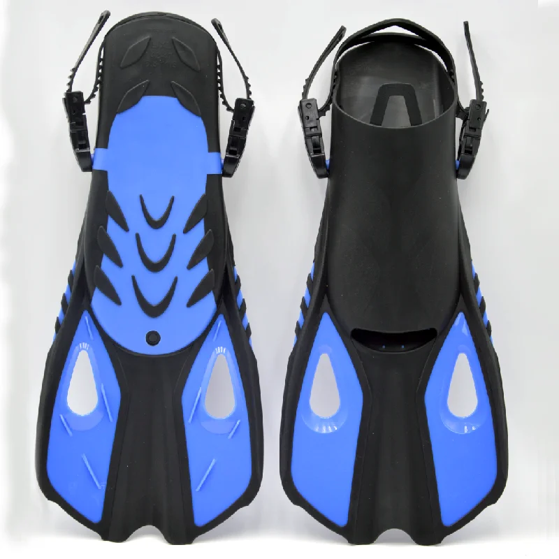 2022 Latest Diving Fins Short Swim Flippers For Training Adjustable