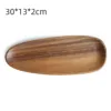 Madera maciza - Forma de semilla de nogal 30*13*2cm