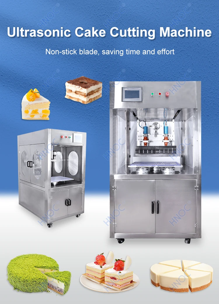 Hnoc Horizontal Round Frozen Sweet Sponge Cake Small Cut Machine