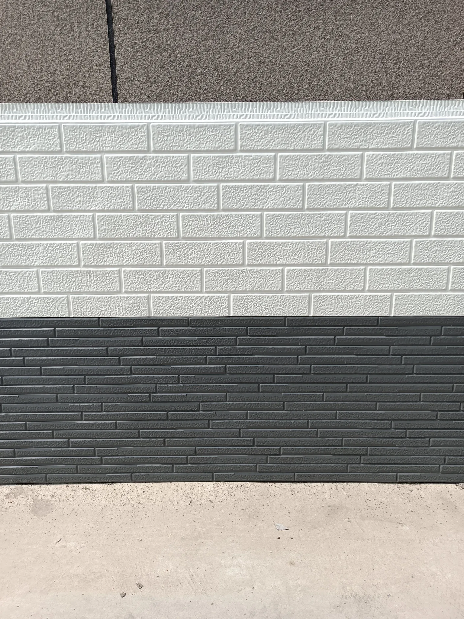 High Quality Decorative Facade Styrofoam Polyurethane Sandwich Panel Metal Carved Exterior Sandwich Panel Metal Siding for House