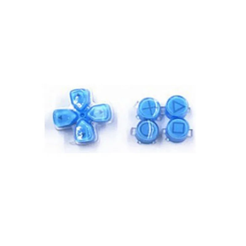 ABXY Buttons for PS5 Controller Direction D- Pad Replacement Crystal Mod Kit for PS5 Button Key