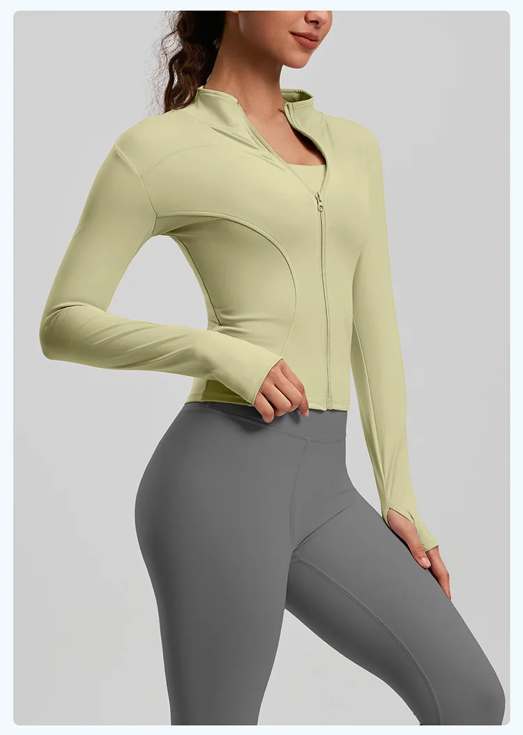 Wholesale Yoga Set Pants and Jacket Gym Sports Yoga Top Seamless Breathable Sportswear Outdoor Leggings De Yoga Pour Femmes