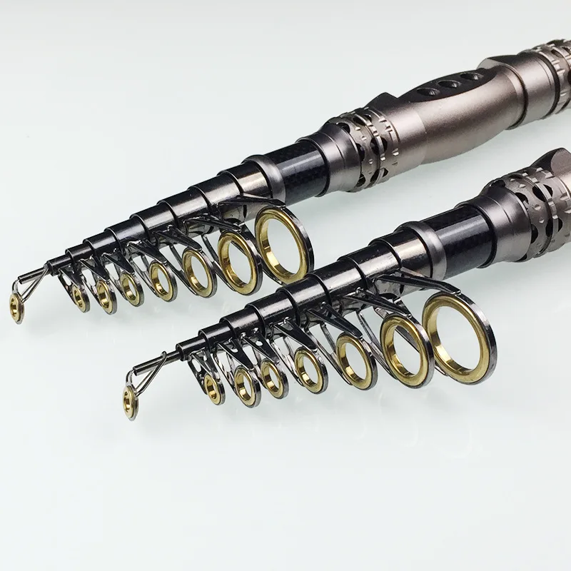 deep sea fishing telescopic rod Fishing Pole Quality Fishing Rod Telescopic Fishing Rod High Performance Spinning Fishing Pole Wooden Handle Stream Fox Fishing Rod Fishing Rod and Reel ( Length : 300cm ) Reaction Tackle Telescopic Carbon Spinning Rod collapses to a fraction of its length for easy travel and backpacking Deep Sea Fishing Rods: A