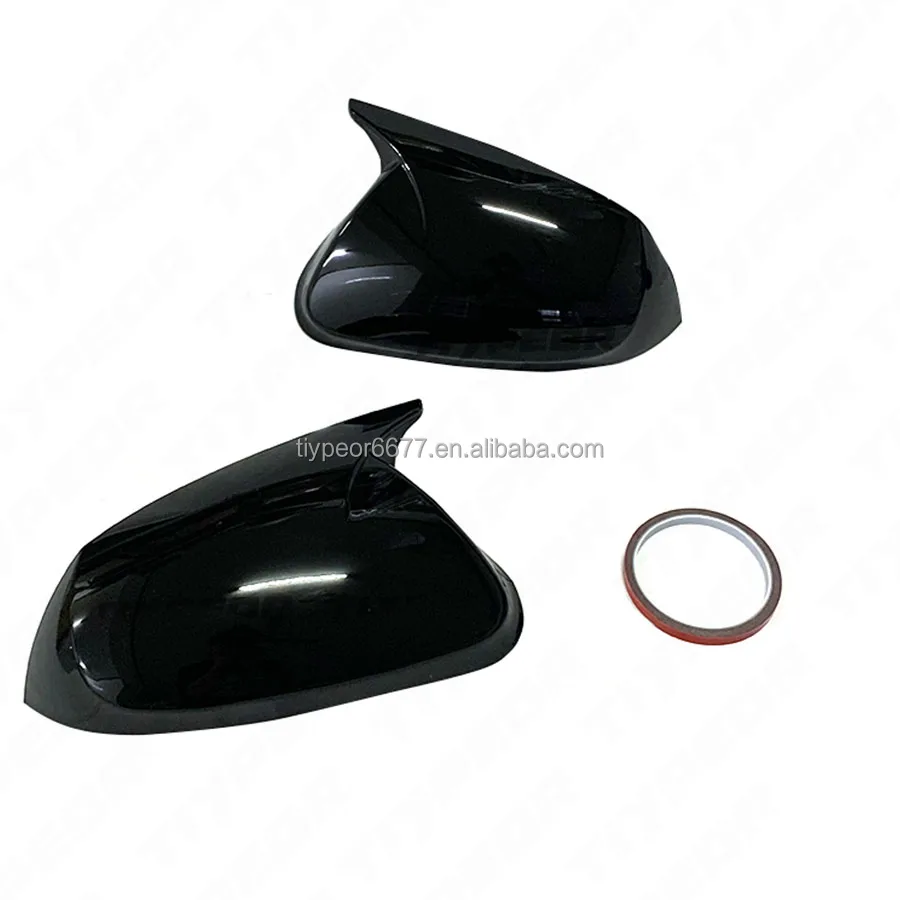 product pair for hyundai accent 2018   2021 carbon fiber style tiypeor side view mirror cover cap-8