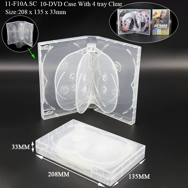 SUNSHING Hold Single Double BD Case - 4 Discs 4K UHD