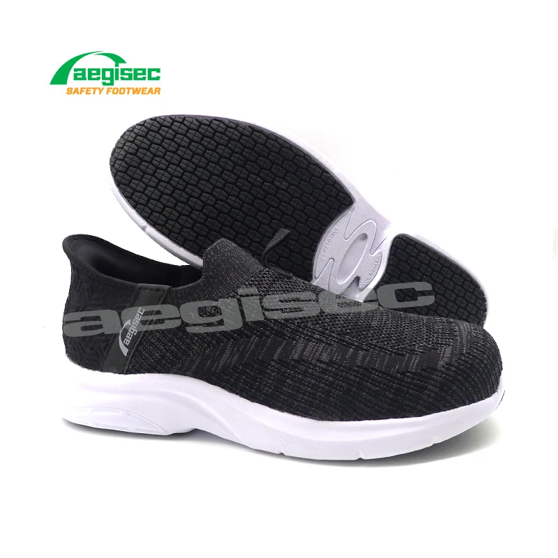 AEGISEC slip on breathable summer work shoes africa market officer engineer safety work shoes