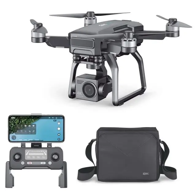 Дрон SJRC F7 4K PRO, Квадрокоптер с двойной камерой 4K, GPS, Wi-Fi 5 ГГц, дальность 25 мин. 3 км, VS F11 4K PRO