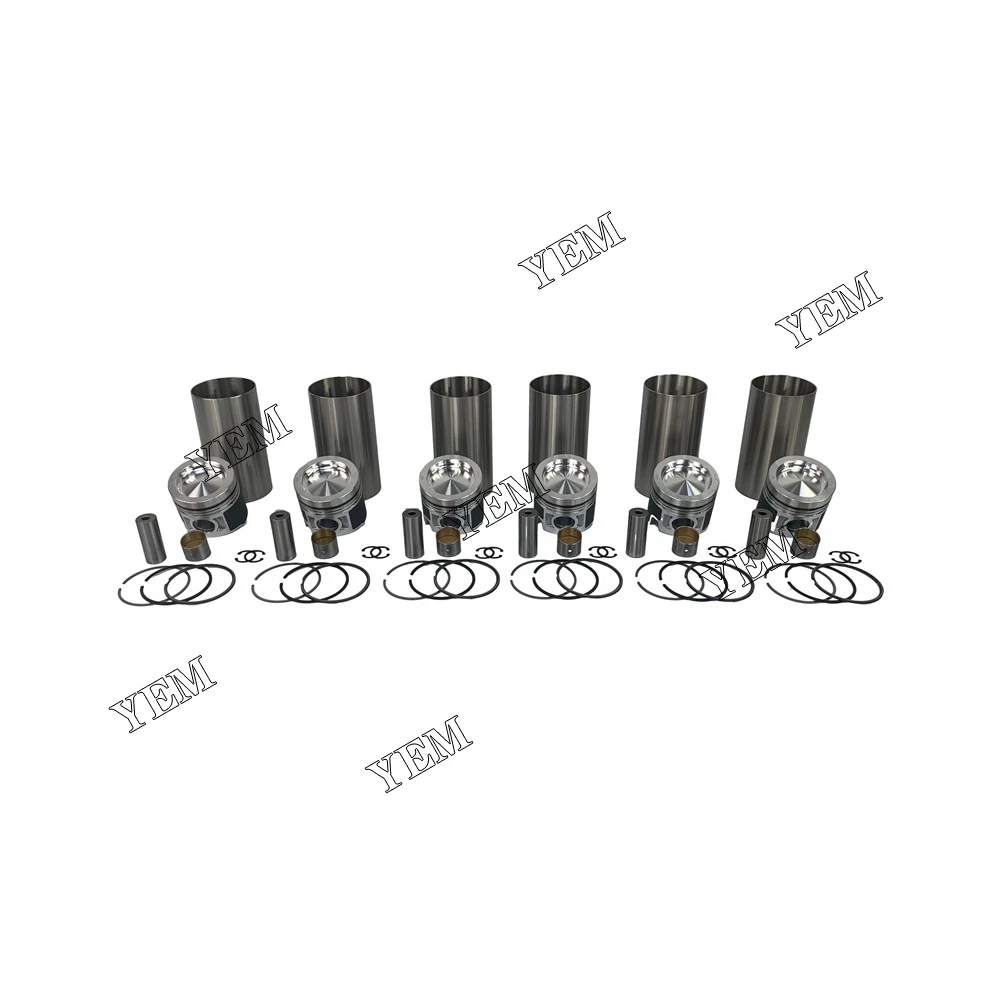 C6.4 Cylinder Liner Kit With Piston Rings Liner for Caterpillar