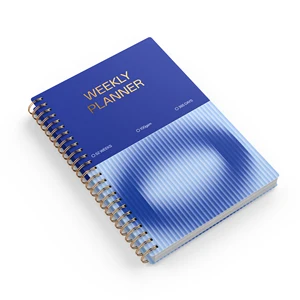 Personalized Spiral Notebook Bulk Custom Logo & Pages Wide Variety of Cover Materials PVC Paper Fabric PP Small Order OK