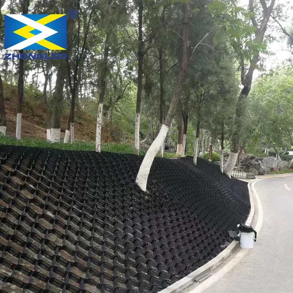 Hdpe Geocell Driveway for Road and Slope protection HDPE Geocell Geo Cell Gravel Grid Geocells