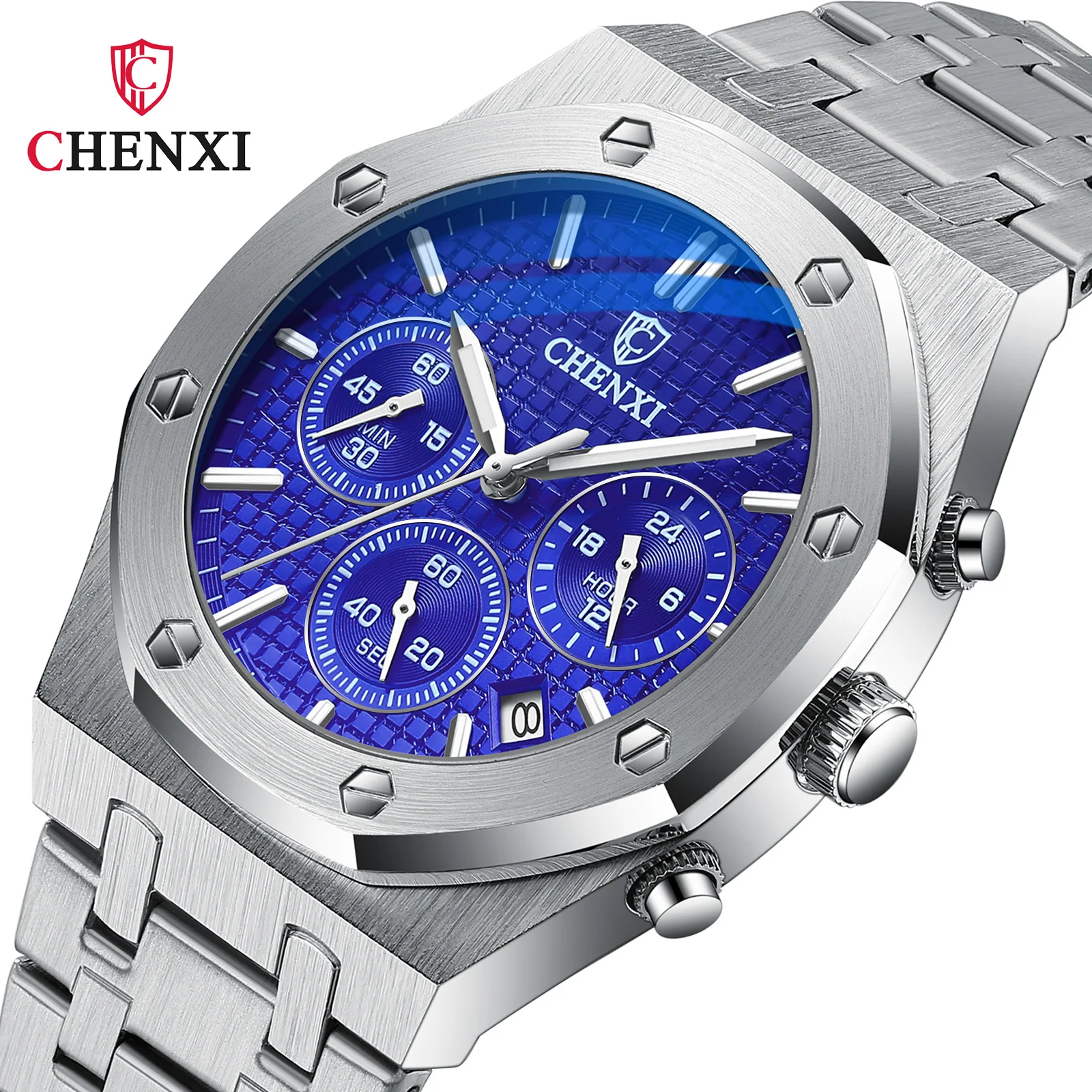 CHENXI 948 yeni zle erkekler Mens saatler yeni Quartz saat erkekler luks su gecirmez kol saati Reloj Hombre