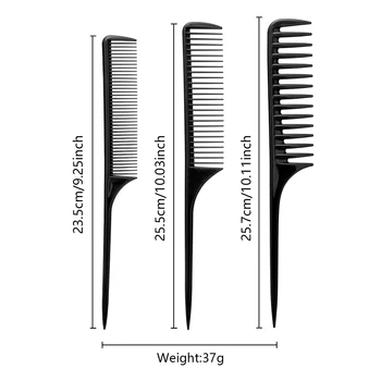 Wholesale Custom Straight Portable Plastic Hair Straightener Hot Hair Comb Sets