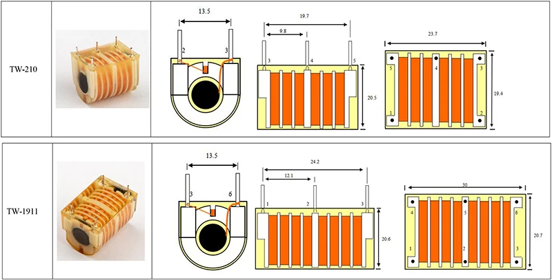 High Voltage Ignition Transformer - 8 Slot High Frequency