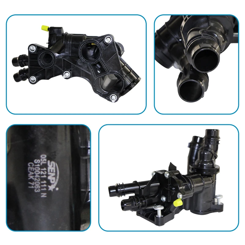 SENP  05L121111N THERMOSTAT HEAT REGULATOR HOUSING for VOLKSWAGEN PASSAT TIGUAN CADDY AUDI Q2