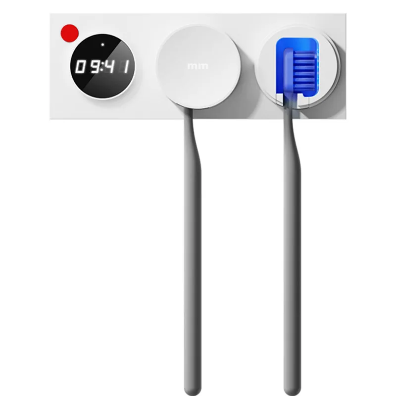 Amazon Trending 3-Speed Mode Toothbrush Storage & Sterilizer Box UVC Light Toothbrush Sanitizer Holder