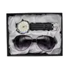 M2434-Set da 3 pezzi: orologio, occhiali da sole, squisita confezione regalo