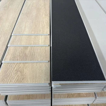 Customized Wood Grain Waterproof Luxury Wear Resistant Plastic Vinyl Click Unilin PVC Spc Floor