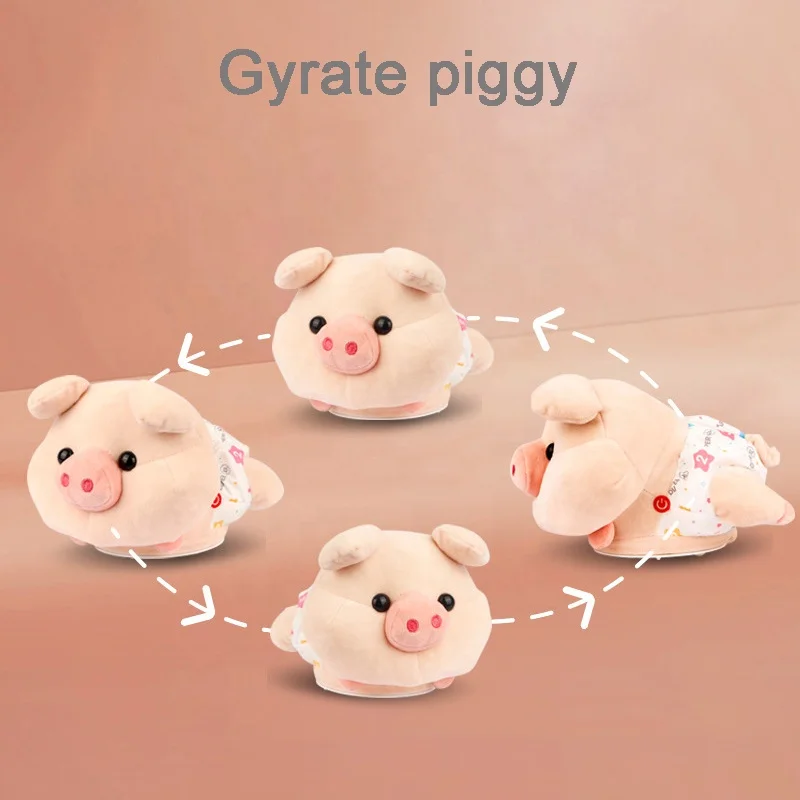 MERIGLARE Cochon Électronique à Bouche Douce et Mobile, Jouet Cochon Marcheur pour Garçons Enfants Filles Blanc MERIGLARE Cochon Électronique à Bouche Douce et Mobile, Jouet Cochon Marcheur pour Garçons Enfants Filles Blanc