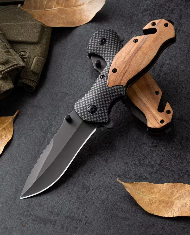 Factory Wholesale Low Moq Custom Stainless Steel Blade Survival Camping