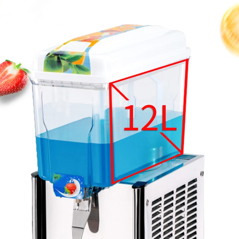 Restaurant Commercial Multi-Functional Beverage Dispenser Machine Transparent Tank Juice Milk Drink Dispenser