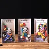 Three panda designs
