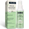 Eau de riz pour la croissance des cheveux