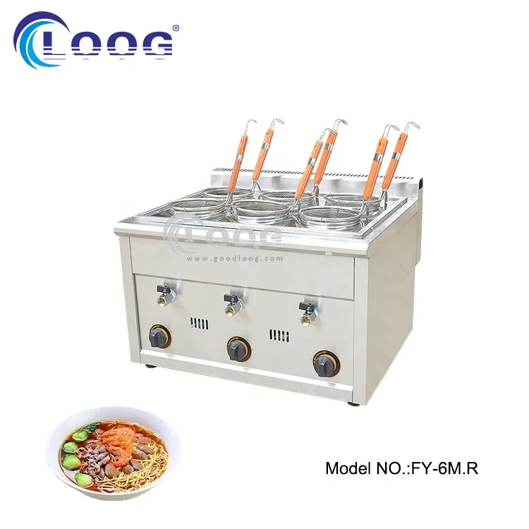 Used Fast Heating Tabletop Gas Pasta Boiler Machine Noodle Cooking Warmer for Sale-for Pasta & Noodle Cooking
