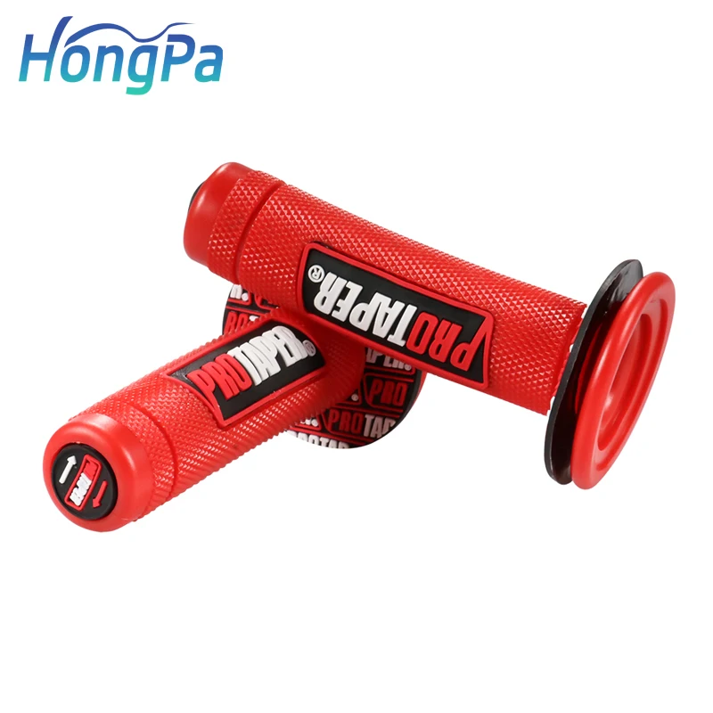 Motorcycle Handle Grip Pro Taper Motocross 7/8" Handlebar Rubber Gel