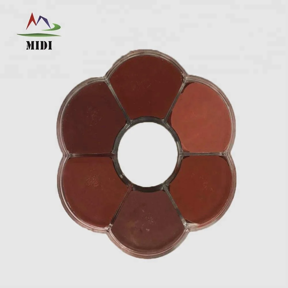 Natural Iron Oxide Ferric Oxide Fe2O3 Color Powder Pigment for Coatings Leather Mica Ceramic Ceramic Pigment Powder