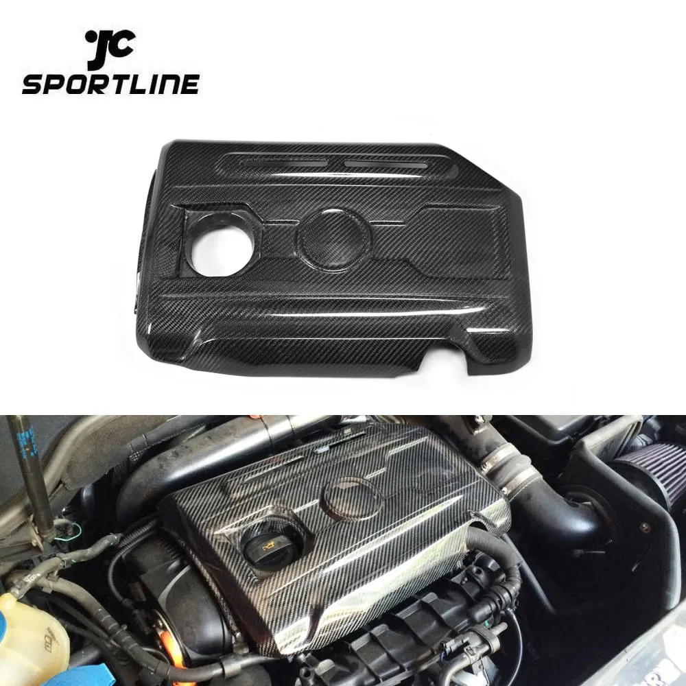 Carbon Fiber Engine Valve Cover for VW Golf VI MK6 GTI Scirocco