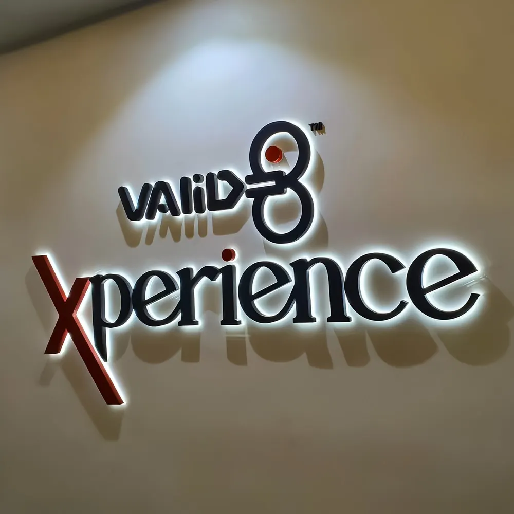 Lc Sign Custom LED Business Sign Illuminated Logo Signage Acrylic Letter Light Outdoor Indoor Commercial Shop Display Sign