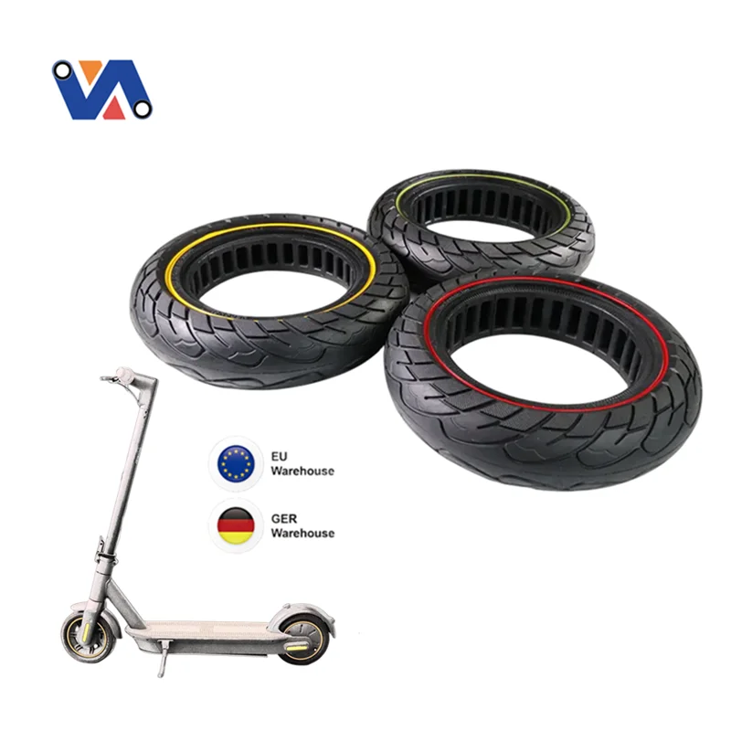 New Image EU Stock Electric Scooter Tire 10*2.5 Max G30 Honeycomb Solid Tyre for Ninebot Max G30/G30D/G30P Series Tyre