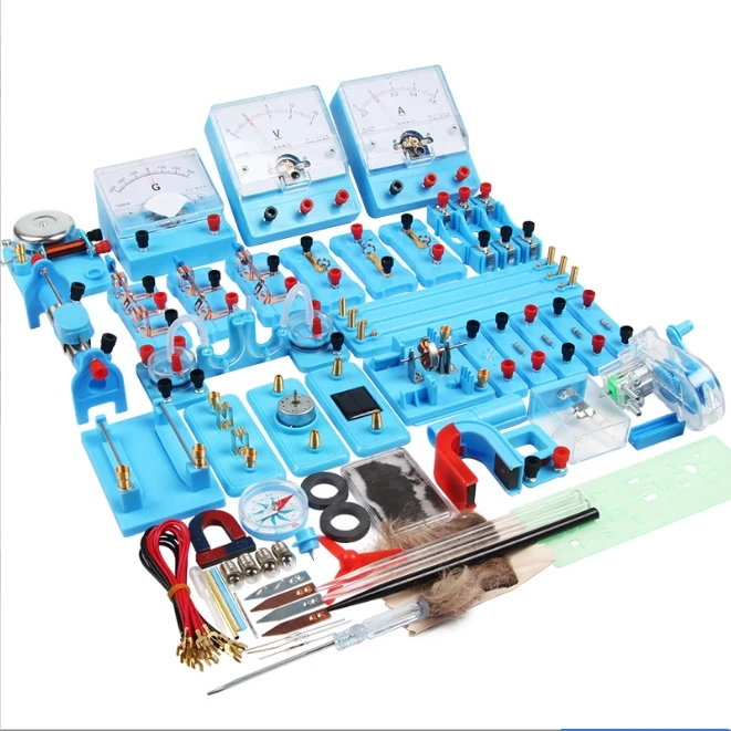 Electrical Experiment Set Electrical Experiment Box School Physics Electromagnetism Equipment Physics Experiments Kit