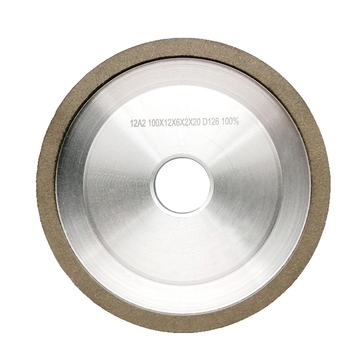 Meule Ronde De Résine De Disque De Meulage De Diamant De 125mm Pour L'acier Dur De Carbure De Meulage