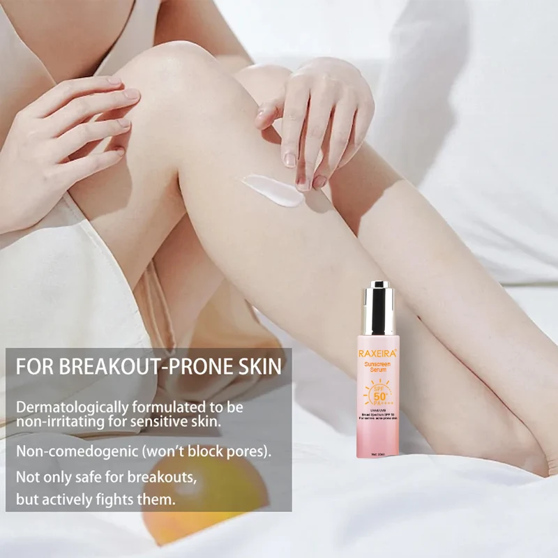 Собственная Марка SPF 50, Солнцезащитная Сыворотка для лица для ударов