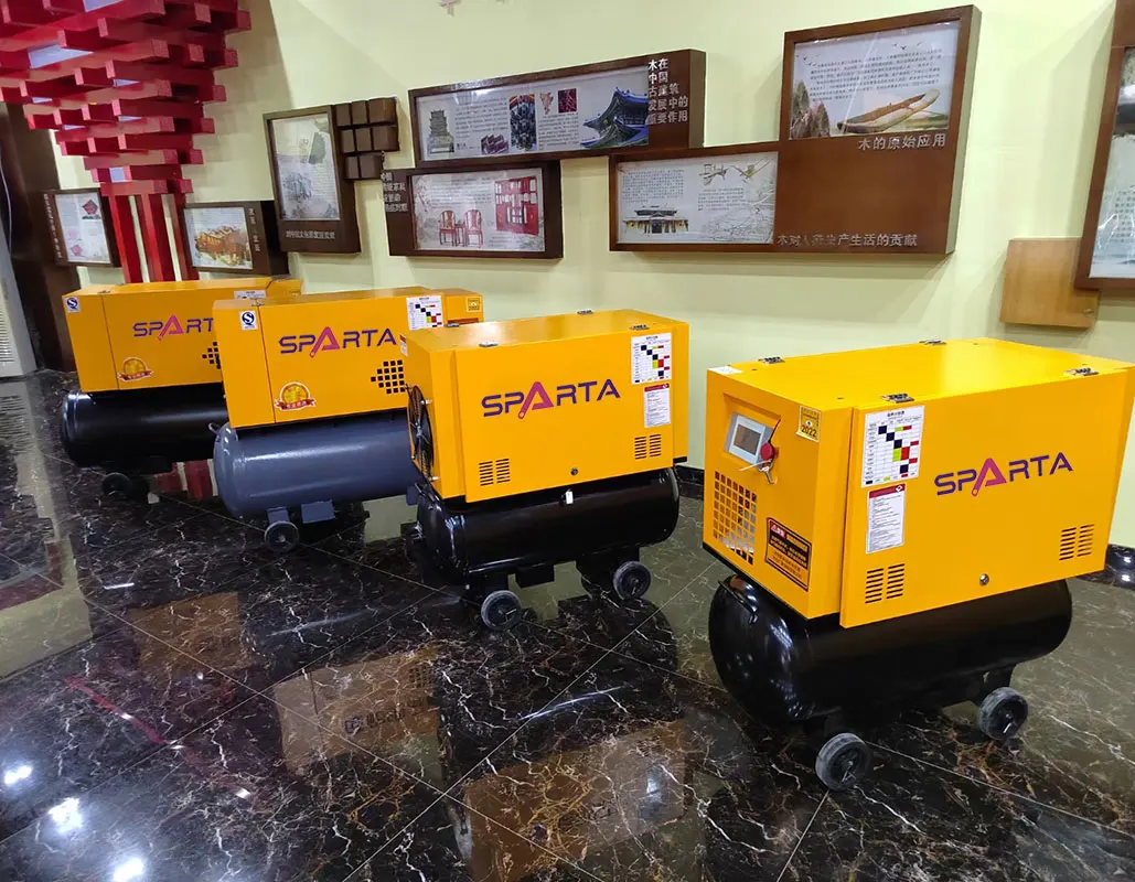 Industrial 380v 15kw Engineering Mobile Rotary Screw Air Compressor