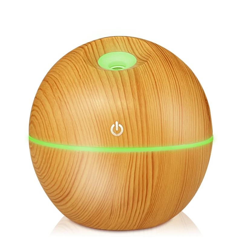 2024 Innovative Fragrance Usb Humidifier Healthy Aromatherapy Wood Grain Home Ultrasonic air Humidifier Essential Oil Diffuser