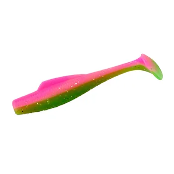 Hot Sale New Arrival 6 PCS/Bag 8cm/4.8g Luminous Colorful Pike Bass Fishing Lure Artificial Soft TPE Bait Soft Plastic Tail – Soft Lure – view 3