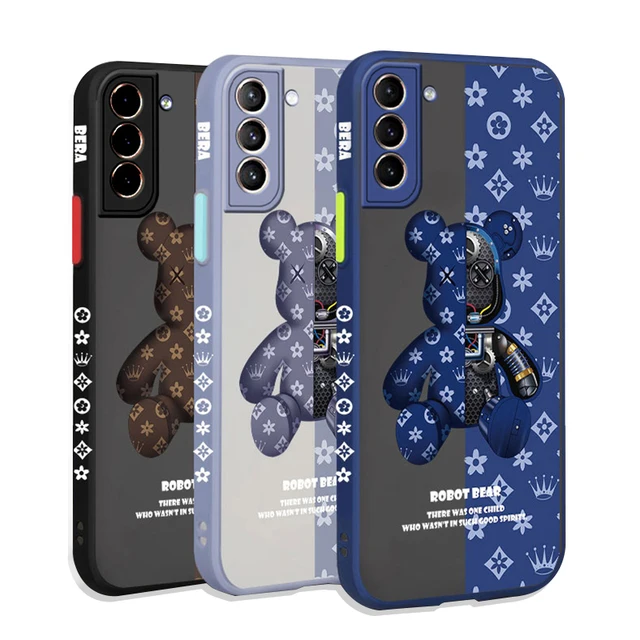 Fashion Trendsetter Mechanical Bear Phone Case For Xiaomi Redmi 9 9T 9A 9i 9C POCO X3 Pro Lens Protective TPU Mobile Phone Case