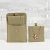 Green snap pouch