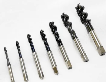 High-Speed Steel Spiral Flute Tap  CNC Threading Tool for Stainless Steel, Aluminum & Cast Iron | Extended Tool Life